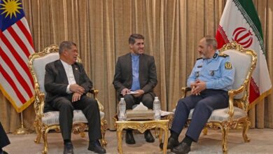 وزیر کشاورزی مالزی با وزیر دفاع و پشتیبانی نیروهای مسلح دیدار کرد