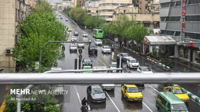 پیش‌بینی وزش باد شدید و رعدوبرق پراکنده در تهران