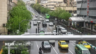 پیش‌بینی وزش باد شدید و رعدوبرق پراکنده در تهران