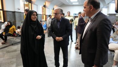 بازدید سرزده وزیر راه از راه آهن تهران