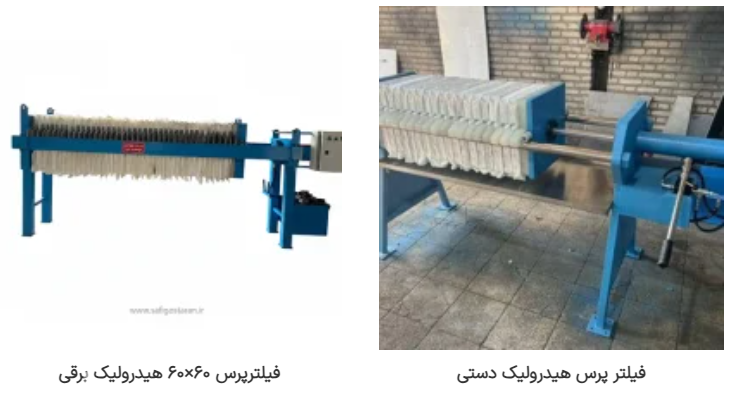 تولید فیلترپرس صنعتی