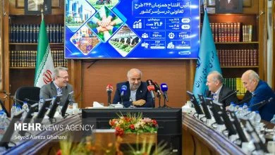 آئین افتتاح همزمان ۲۴۴ طرح تعاونی در سراسر کشور